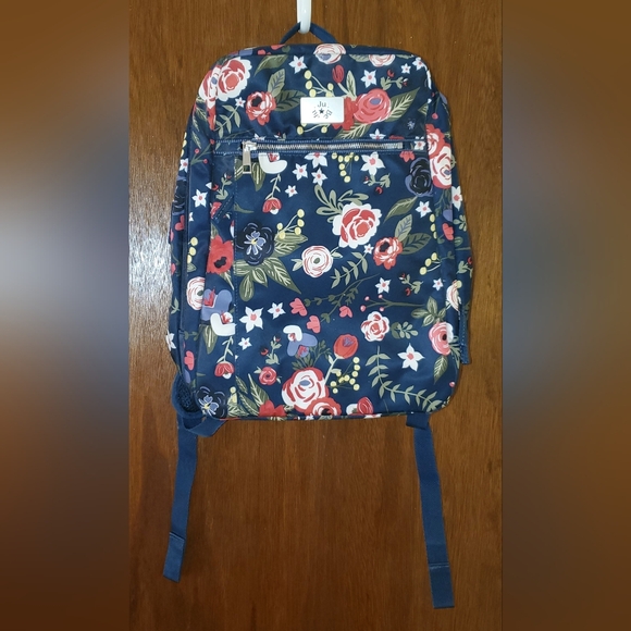 Ju-Ju-Be Handbags - Ju-Ju-Be Ballad Backpack Diaper Bag Midnight Posy